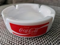 Coca-Cola Coke Porzellan-Aschenbecher weiß Rarität top Nordrhein-Westfalen - Straelen Vorschau