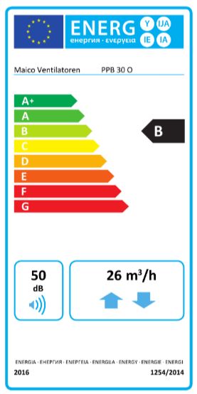 Maico - PPB 30 K/ O/ RC - dezentrale Wohnraumlüftung in Deining