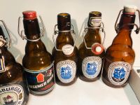 Flensburger, sehr alte Bierflaschen mit fest lackiertem Etikett Niedersachsen - Bockenem Vorschau
