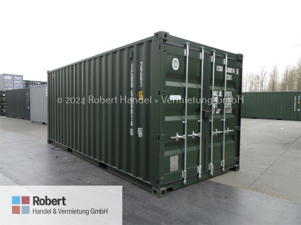 NEU 20 Fuß eine Seereise alt Lagercontainer, Seecontainer, Container; Baucontainer, Materialcontainer in Bremen