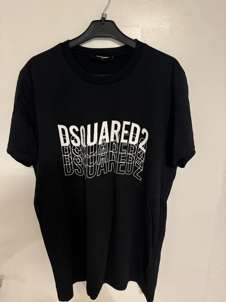DSQUARED2 T-Shirt Schwarz in Gr. XL in Esslingen