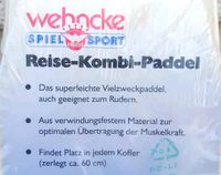 Wehnke Stechpaddel Reise Kombi SUP Paddel Originalverpackung Brandenburg - Treuenbrietzen Vorschau