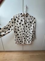 Bluse beige schwarz, Punkte Gr. S, 36 reserved, wie NEU Nordrhein-Westfalen - Hagen Vorschau