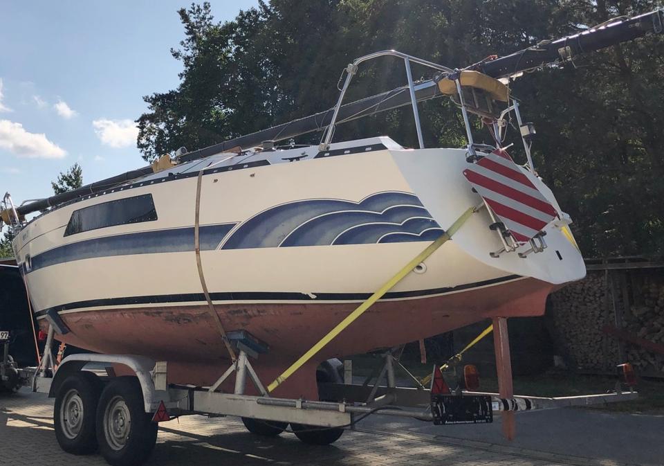 Segelboot Neptun 25 mit Trailer image