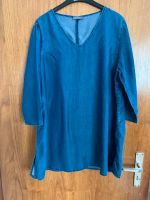 Bluse Gr. 44 blaue Jeans Optik leichtes Material Hessen - Schauenburg Vorschau