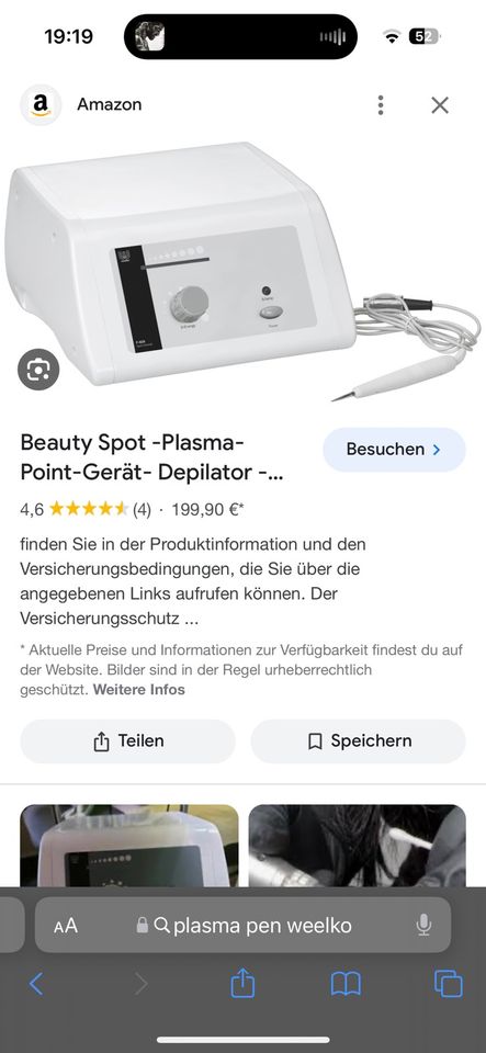 Plasma Pen Weelko Beauty Spot in Rüsselsheim