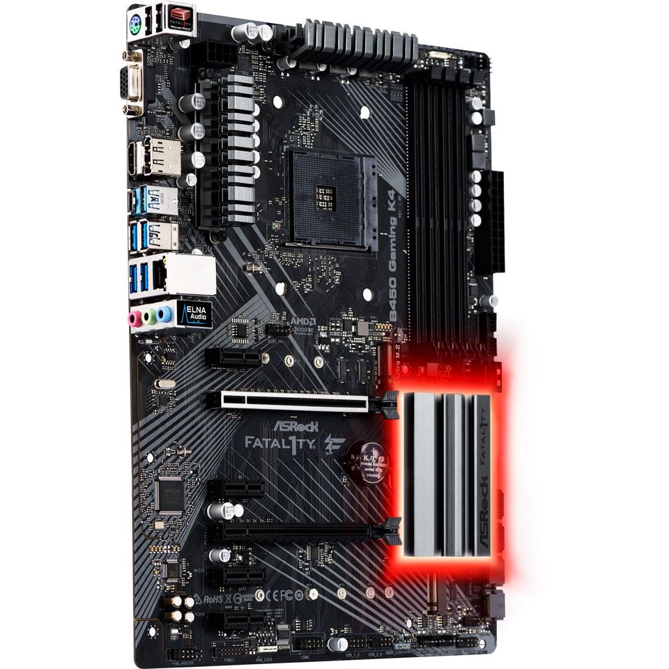 ASRock Fatal1ty B450 Gaming K4 AMD B450 So.AM4 ATX Mainboard in Lübeck