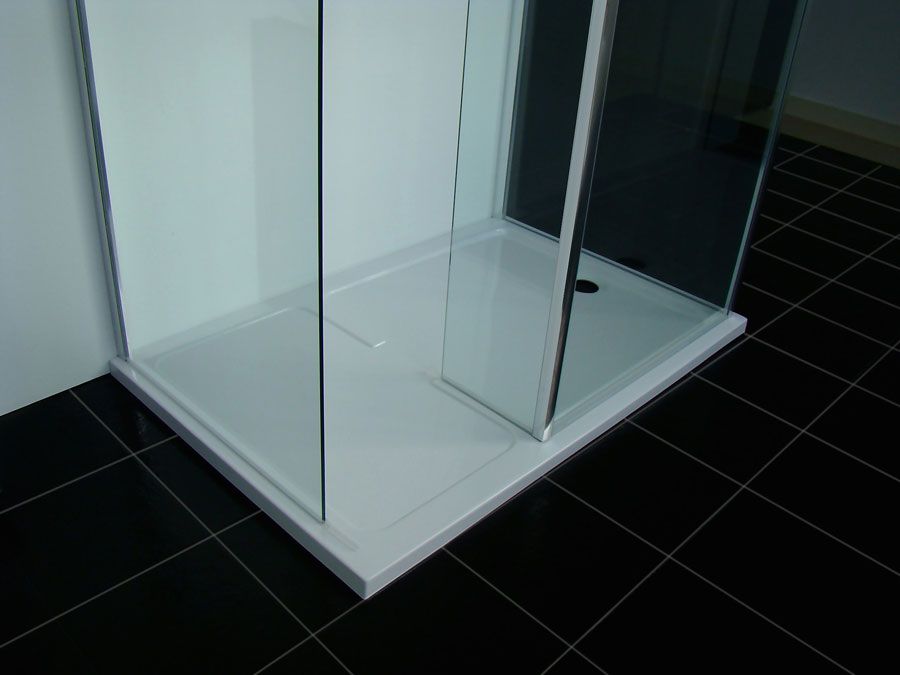 Walk In Duschkabine 150x90 cm, 160x90 cm U-Form Dusche begehbare Duschabtrennung Glasdusche freistehend U-Duschkabine 599,- €* in Bad Essen