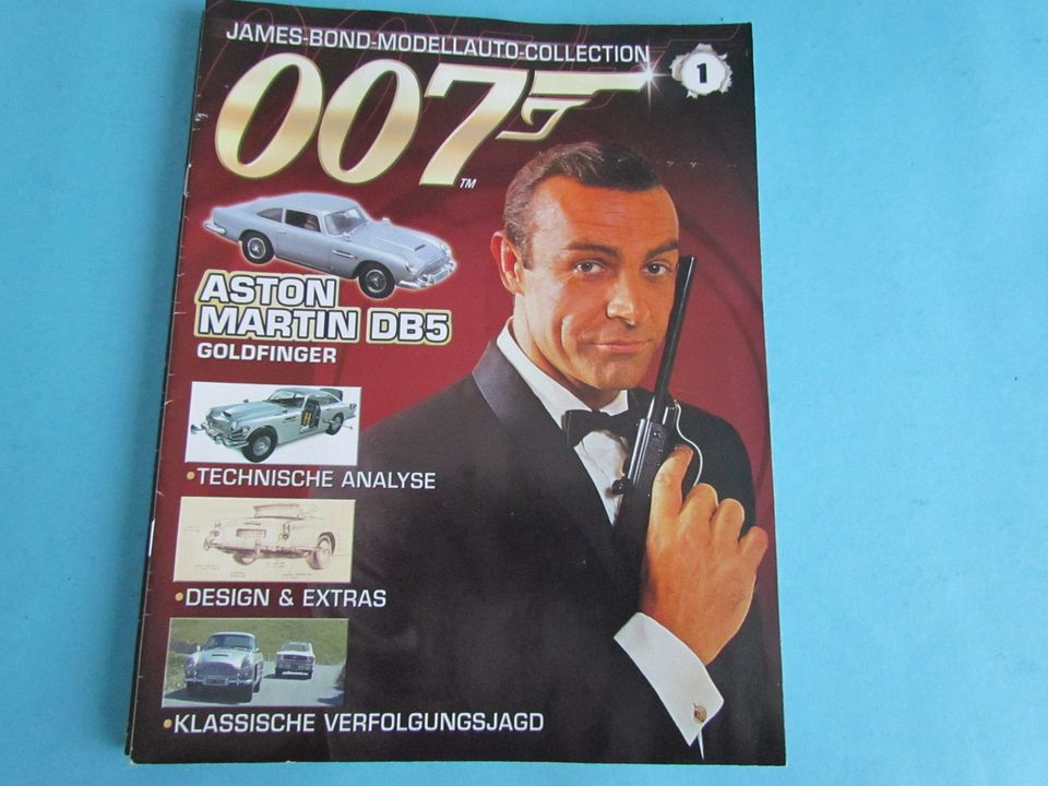 James Bond Collection - Modellauto Sammelhefte 1-7 in Alfter