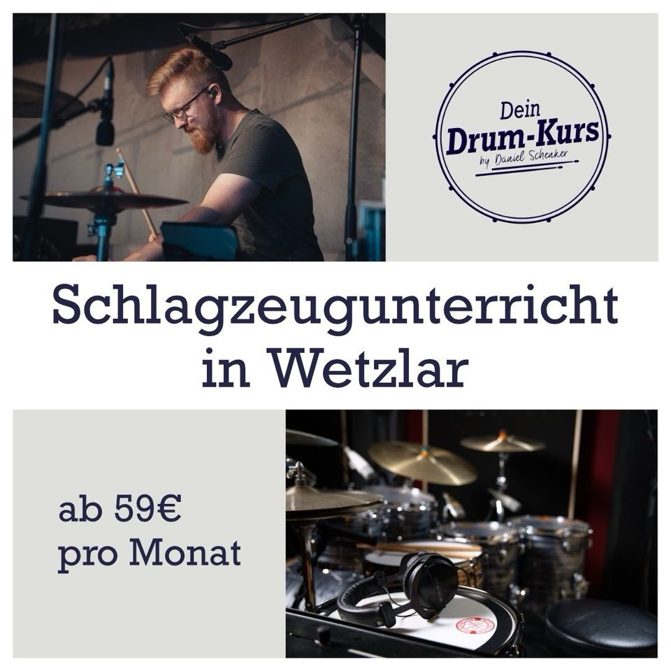 Schlagzeug-/ Klavier Unterricht, Bandcoaching uvm. in Wetzlar