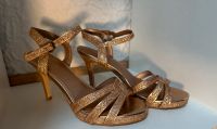 High Heels / Pumps Catwalk gold Glitzer 39 Bayern - Hallbergmoos Vorschau