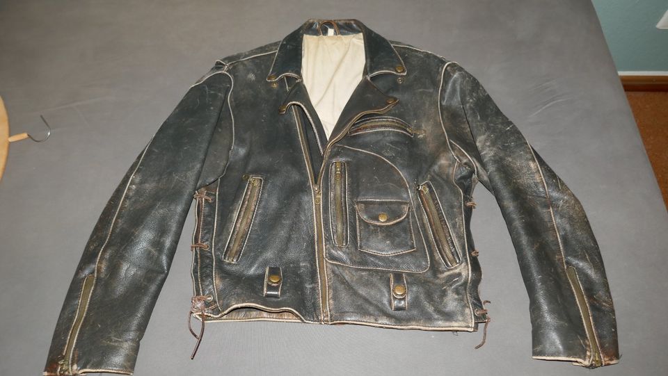 Old  School Harley Davidson Lederjacke in Herbolzheim