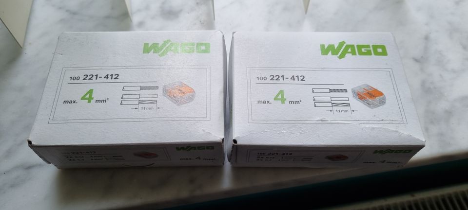 Neu gekauft zu viele WAGO-Klemmen, 200 Stück in Dörpen