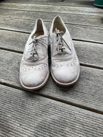 Paul Green Schnürschuhe, Nubukleder, beige, Gr. 38,5 Baden-Württemberg - Marbach am Neckar Vorschau