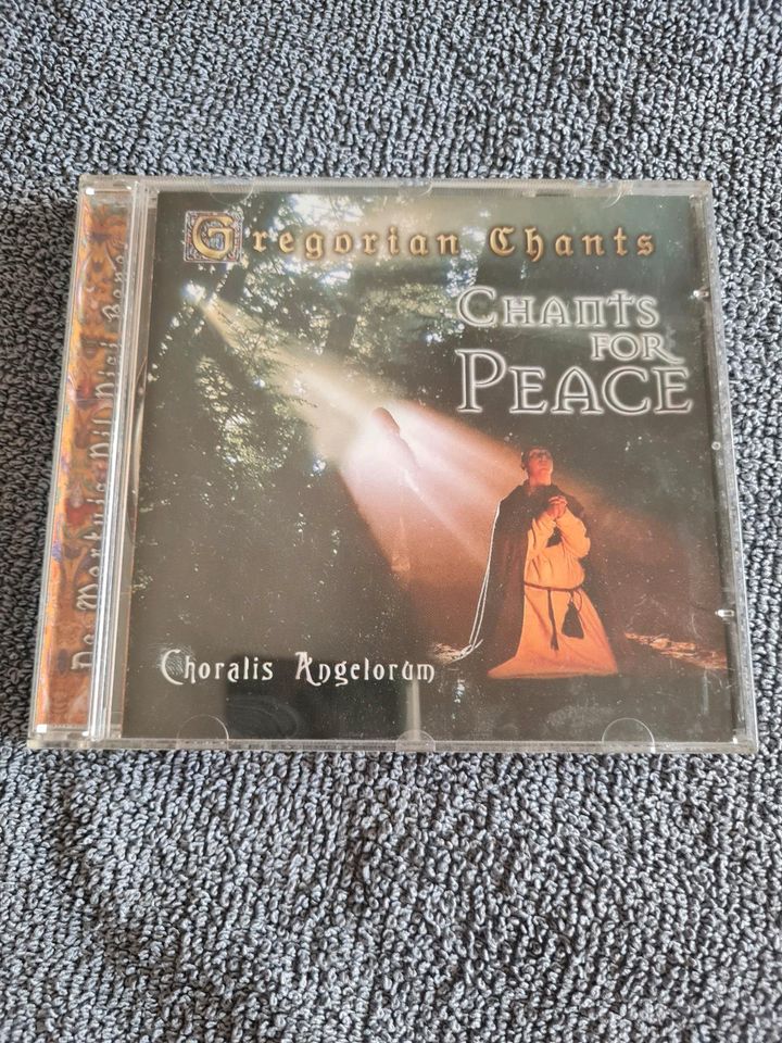 CD Gregorian Chants  & Chants for Peace in Welterod