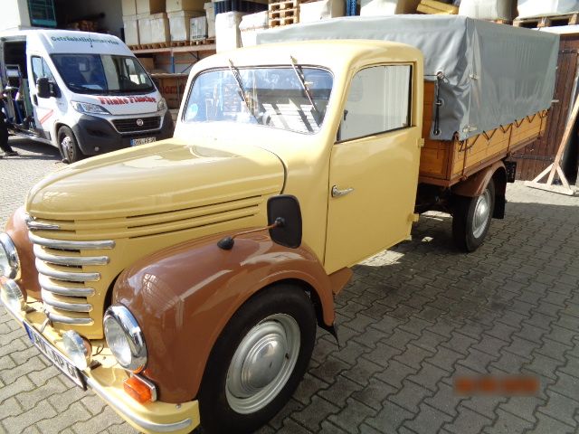 liebevoll restaurierter Framo Barkas 901 in Schönfließ b Oranienburg