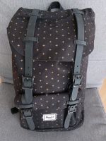 Herschel Rucksack schwarz, Little America Black gridlock gold Leipzig - Lößnig Vorschau