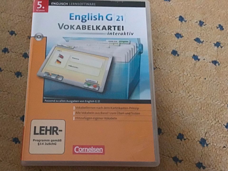 Englisch G21 Vokabeldatei Klasse 5, Cornelsen in Rüsselsheim