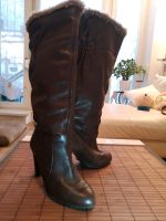 Warme Leder Stiefel Zara Gr. 39 Bayern - Traunreut Vorschau