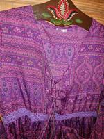 Midi Hippie Kleid S M 36 38 40 pink lila indisch Boho Ibiza Rheinland-Pfalz - Mainz Vorschau