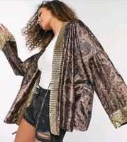 Free people sequin Kimono Samt Festival boho zara Jacke Paisley L Schleswig-Holstein - Schönberg (Holstein) Vorschau