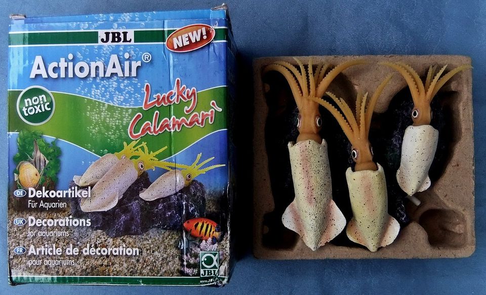 JBL ActionAir Lucky Calamari - Dekorfigur für das Aquarium in Groß-Gerau