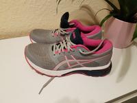 Asics Damen Laufschuhe Sportschuhe Superion 4 Grau/Pink Gr.39 Schleswig-Holstein - Raisdorf Vorschau