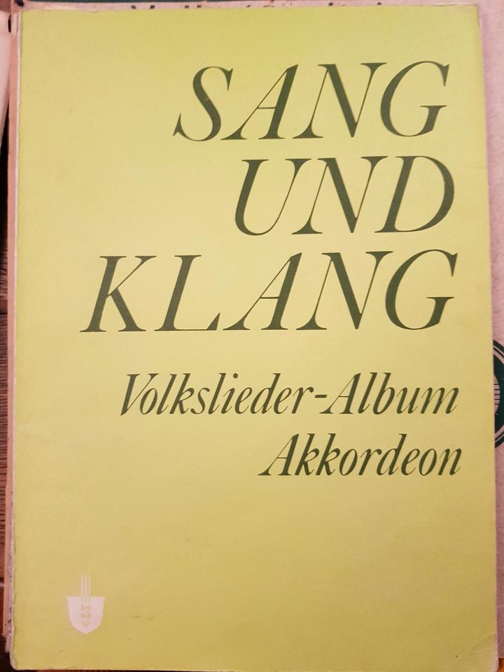 Noten für Schifferklavier / Akkordeon in Berlin