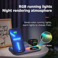 4 in 1 Ladestation 30W Apple iPhone Airpods Watch Rgb Uhr Bochum - Bochum-Wattenscheid Vorschau