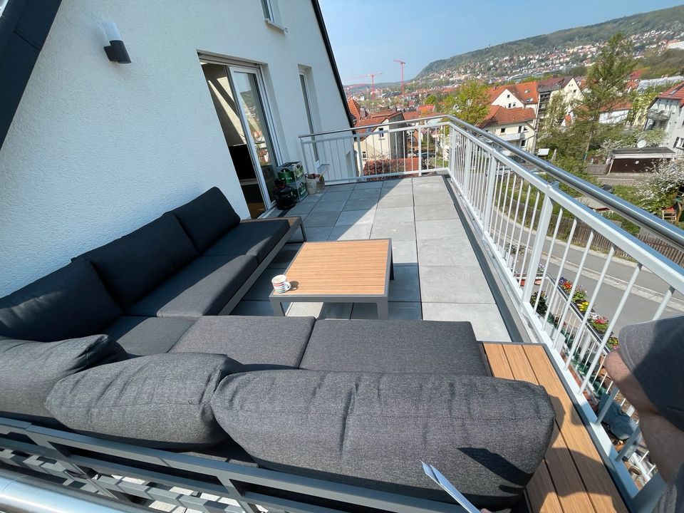 Luxuriöses Penthouse über zwei Etagen am Hausberg - Zwischenmiete in Jena