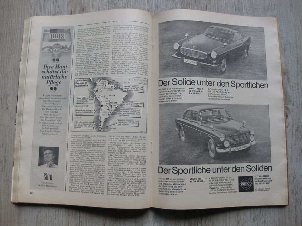 Alte historische Spiegel Zeitschriften von 1966, 67,68 und 1971 in Söhlde