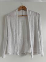 Strickjacke Zero creme/weiß Gr. 34 Sachsen-Anhalt - Magdeburg Vorschau