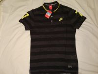 Nike Polo Shirt Hemd Fußball Schwarz Gelb Grau gestreift NEU Gr M Berlin - Schöneberg Vorschau