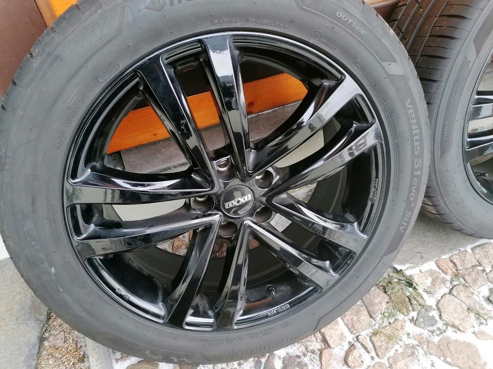 19" Oxxo Felgen mit Hankook Sommerreifen in Reinsdorf