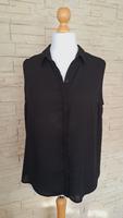 ASOS Top schwarz Gr. 42 XL Business Büro ärmellose Bluse Bayern - Sünching Vorschau