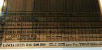Lancia Delta R/86 Microfiche div Typen inkl. Versand Kreis Pinneberg - Uetersen Vorschau