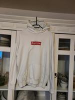 Supreme Hoodie Kapuzenpullover  S weiß Baden-Württemberg - Mannheim Vorschau
