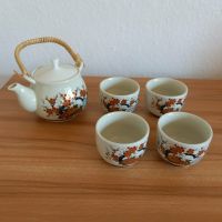 Asiatische Teekanne u. 4 Becher Tassen Asia-Style Niedersachsen - Oetzen Vorschau