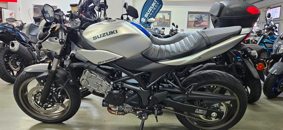 Suzuki SV 650 X | Tageszul.| silber | 35KW | Winterpreis in Erlangen