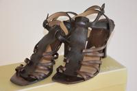 Michael Kors Gladiator Sandalen High Heel Leder Bayern - Freising Vorschau