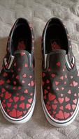Vans Schuhe 42 Schwarz Rot Herzen Bremen - Neustadt Vorschau