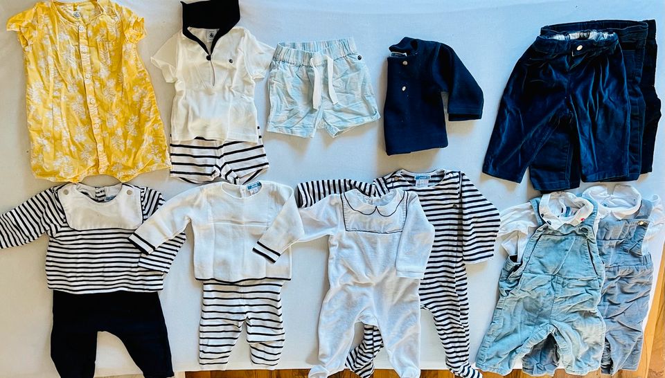 Jacadi und Petit bateau Baby Kleidungspakete (6-12 Monaten) in Hamburg