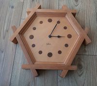 Selva Holz Uhr wanduhr Holzuhr sammler vintage retro deko alt Hessen - Frielendorf Vorschau