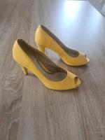 Gelber Peeptoe/ Pumps Blink Gr. 40 Sachsen - Riesa Vorschau