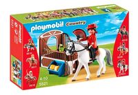 5521 Playmobil Country Pferd mit Reiterin und Stall Brandenburg - Luckaitztal Vorschau