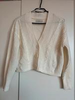 Weiße Strickjacke von Only (Pigalle) XS Mecklenburg-Vorpommern - Wismar (Meckl) Vorschau