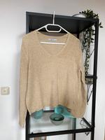 Leichter Pullover in beige mit V-Ausschnitt Bayern - Geisenhausen Vorschau