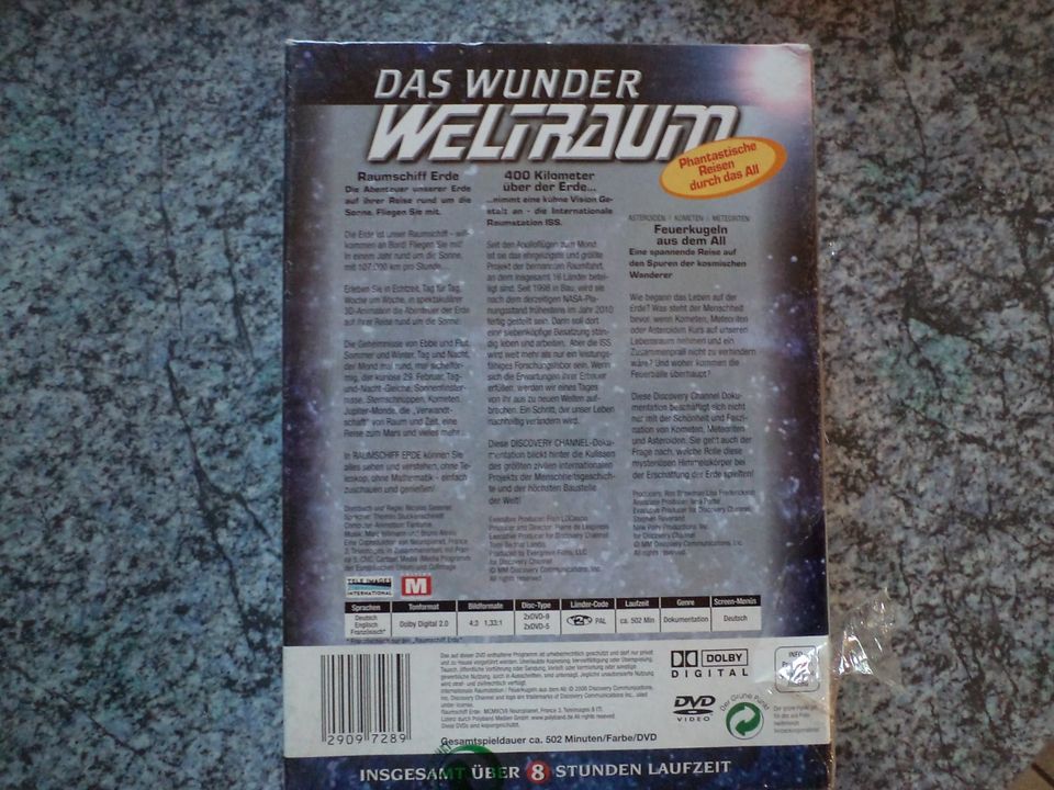 Das Wunder Weltraum - Phantastische Reisen durch das All, DVD Box in Cadolzburg