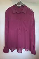 Transparente Bluse von AMISU Gr. XL bourdeaux Bayern - Waltenhofen Vorschau