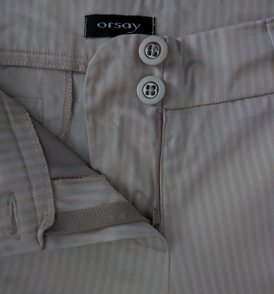 Orsay, Shorts (Baumwolle, leicht gestreift) in Köln